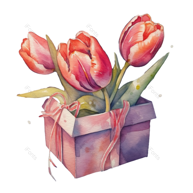 卡通图片,插画元素,水彩PNG,免抠素材